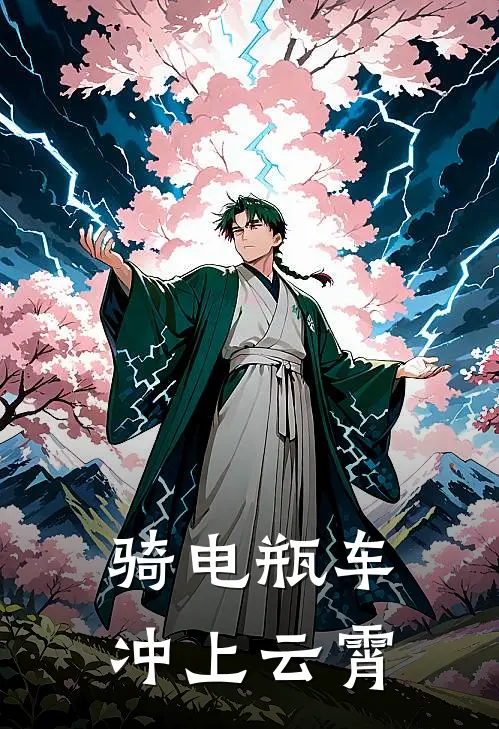 骑电瓶车冲上云霄