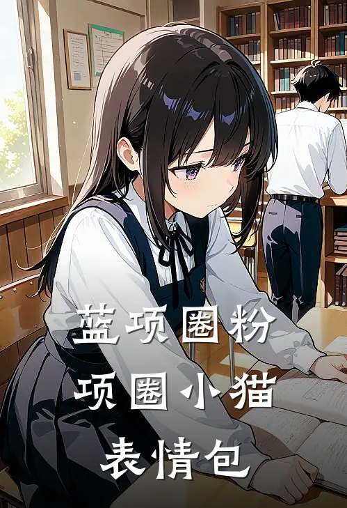 蓝项圈粉项圈小猫表情包