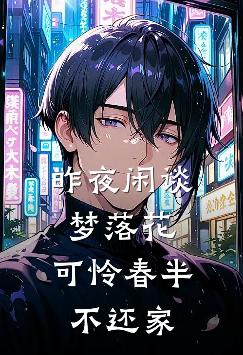 昨夜闲谈梦落花,可怜春半不还家