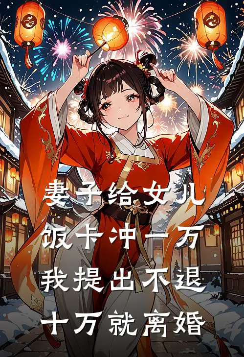 妻子给女儿饭卡冲一万，我提出不退十万就离婚