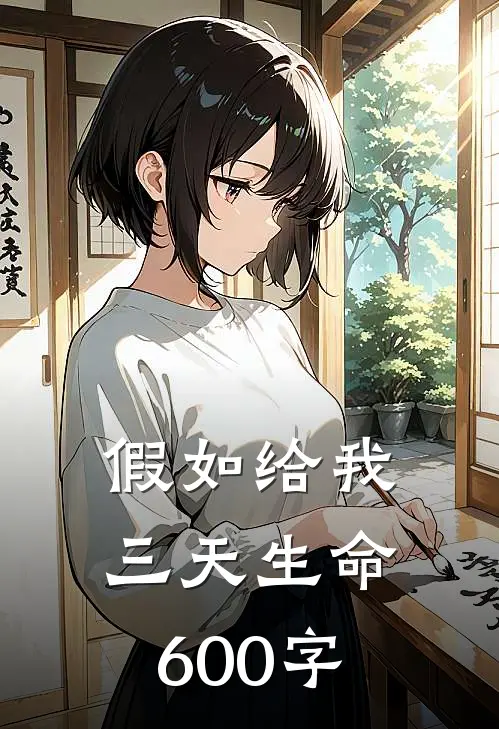 假如给我三天生命600字